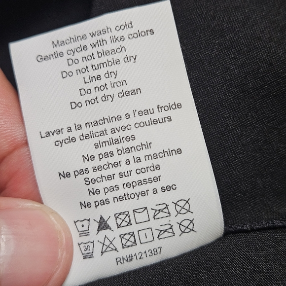 Yummie Faux Leather Thong Bodysuit Women’s Large Black Shapewear Stretch NWT - Picture 9 of 9